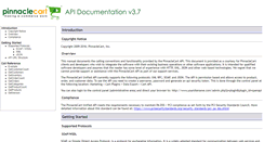 Desktop Screenshot of api.pinnaclecart.com